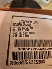 Schlage Nd80pd Rho 613 Storeroom Lever Lock Locksmith