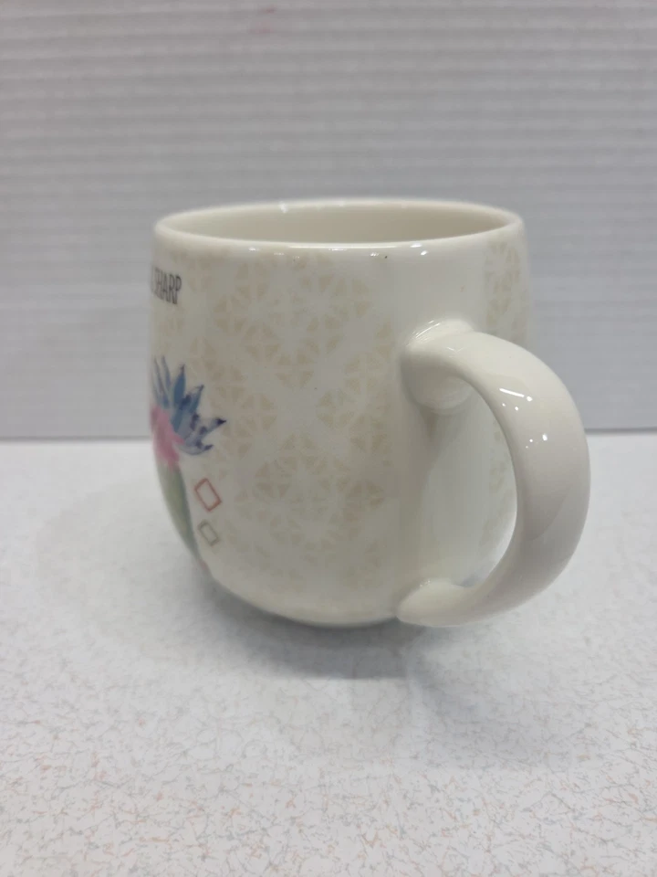 Pfaltzgraff Looking Good Cactus Ceramic Coffee Tea Mug Cup 4” Tall - Imagem 2 de 4