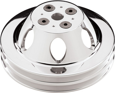 Billet Specialties Water Pump Pulley SBC/BBC 1 Groove LWP Polished Billet Specialties Water Pump Pulley SBC/BBC 1 Groove LWP Polished