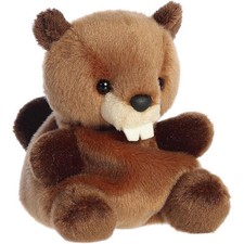 Aurora World Plush - Palm Pals - CHEWY BEAVER 5 inch - Stuffed Animal Toy