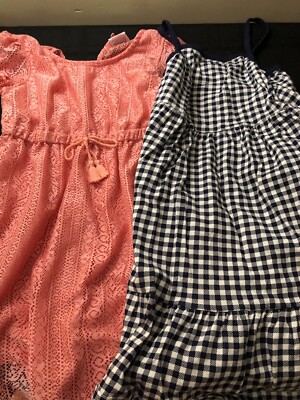 Old Navy & Real Love Girls Casual Navy & Peach Dresses Medium Size 7/8 & 8 | eBay Old Navy & Real Love Girls Casual Navy & Peach Dresses Medium Size 7/8 & 8 | eBay