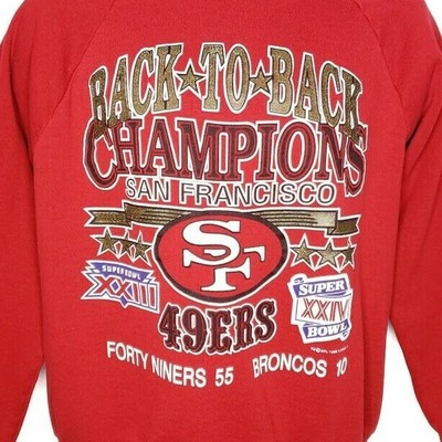 49ers super bowl sweatshirt