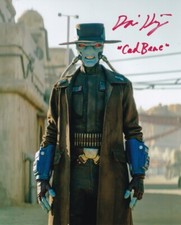 DORIAN KINGI signed Autogramm 20x25cm STAR WARS in Person autograph COA CAD BANE