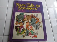 Never Talk To Stangers, A Golden Book,1975(Children's Oversized/Golden Press)