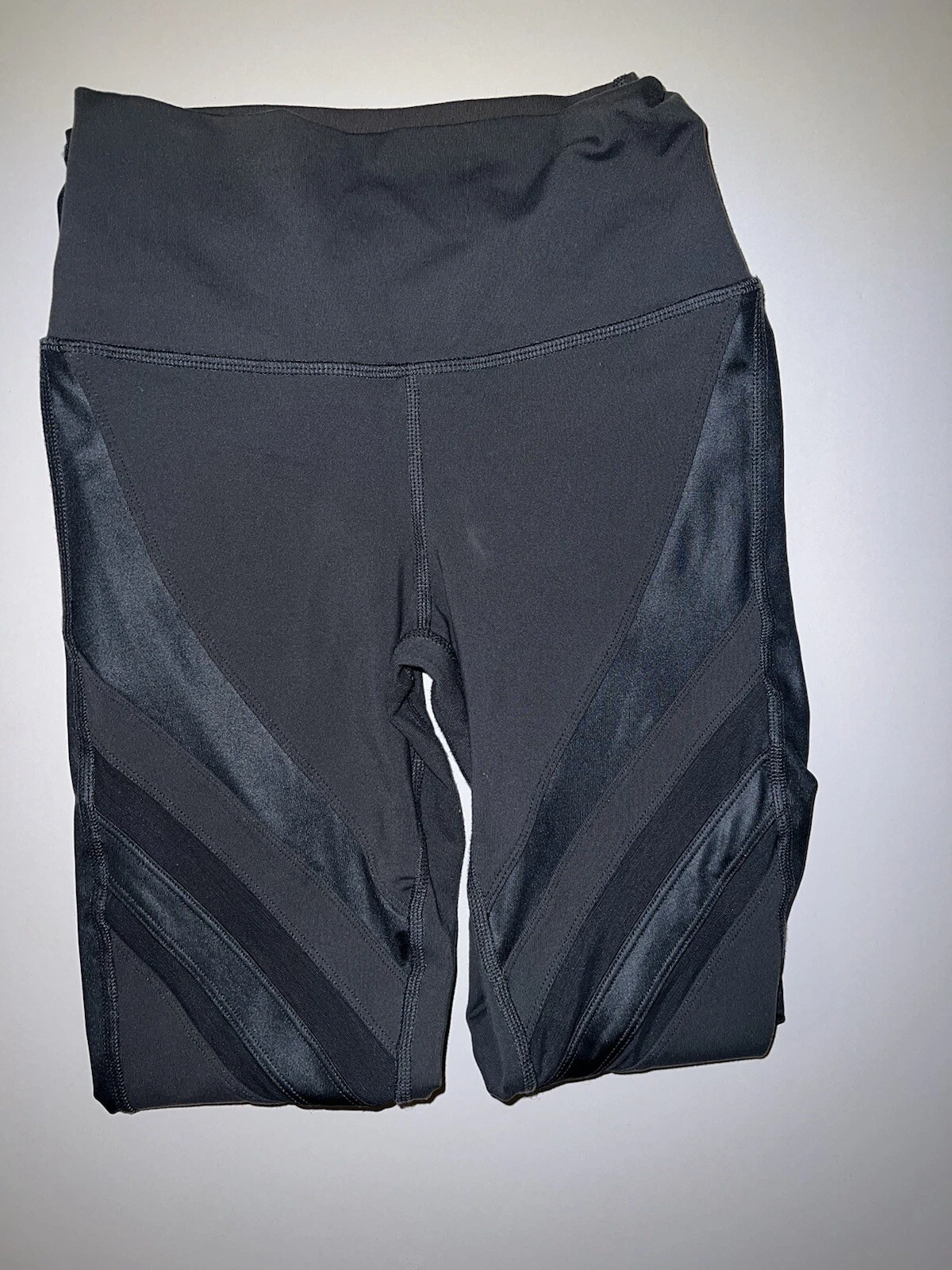 alo-yoga pull on skinny mesh leggings
