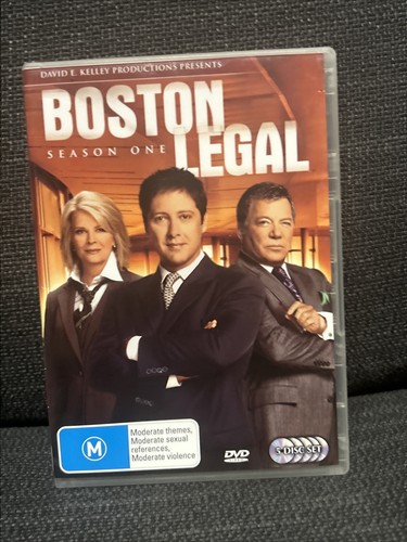 Boston Legal DVD TV Show Seasons 1-5 (discs Arent In The Best Condition) - Picture 2 of 11