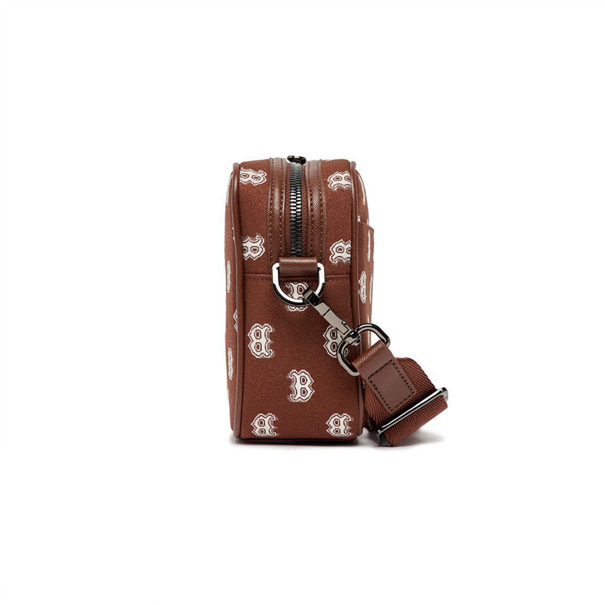 MLB モノグラム ジャカード クロスバッグ B (D.Brown) Genuine MLB Monogram Jacquard Cross Bag B (D.Brown) | eBay
