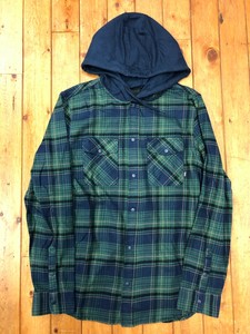 vans hooded flannel