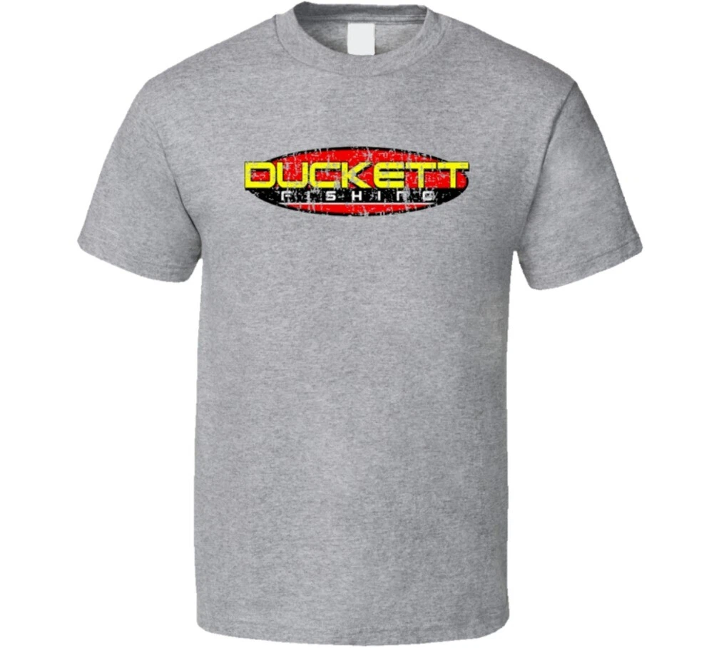 Duckett Fishing Fishing Lover Products Cool Gift Worn Look T Shirt | eBay