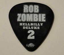 ROB ZOMBIE 2010 Hellbilly Tour Guitar Pick PIGGY D. Concert Stage Plectrum Band