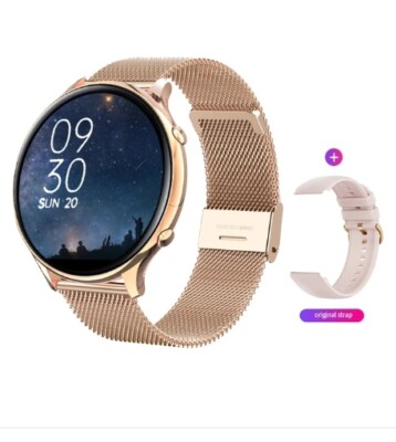 Smartwatch Damen uhr Women 1.39 'Ips Display Voice Fitness Health Monitoring