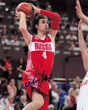 Alexey Shved Russia Signed Auto 8x10 *3284