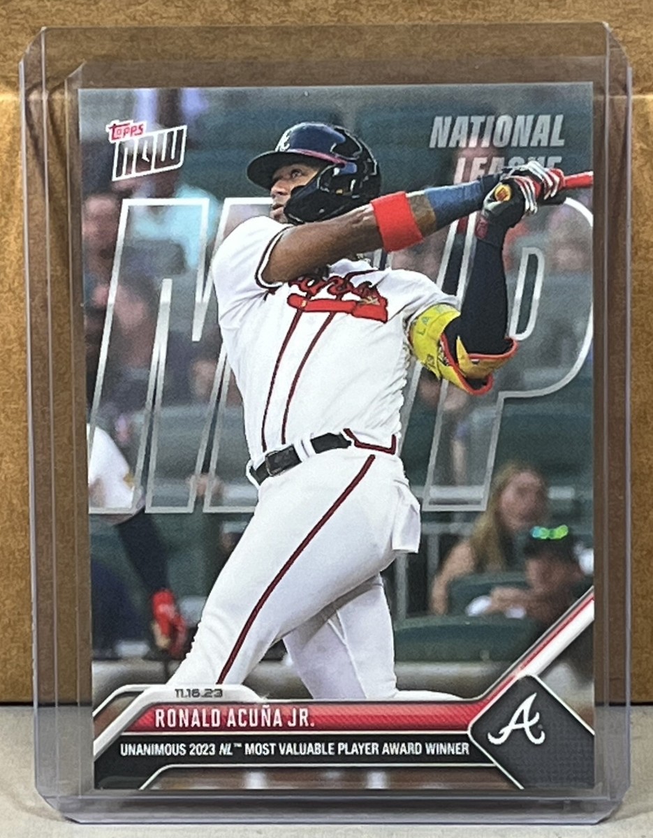 topps now アクーニャJr. Acuna Jr OS-17 MVP 17 2023 TOPPS NOW #OS-17 RONALD ACUNA JR. ATLANTA BRAVES 2023