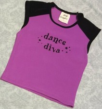 Girls Body Wrappers Dance Top NWOT Sz 4-6 - see measurements