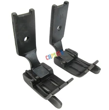 2 Needle Presser Foot with Guide FOR SINGER 112W, 212W, 212U,JUKI LH-512, LH-515