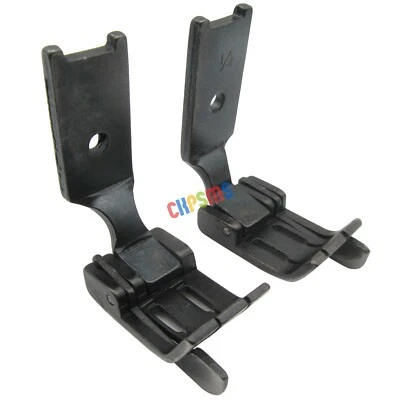 CKPSMS Piedino pressa doppio ago con guida PER SINGER 112W, 212W,JUKI LH-512,LH-515