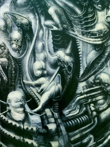 'National Park' fine art poster by H.R. Giger (Huge!) - Picture 2 of 2