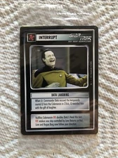 Star Trek CCG Data Laughing Factory Sealed - 1997