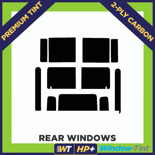 For Land Rover Defender 110 5-Door 94-09 Carbon Pre Cut Window Tint 20% Dark - Picture 2 of 10