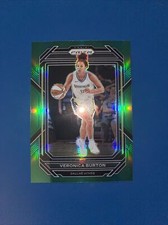 2023 Panini WNBA Prizm Green Refractor #112 Veronica Burton Dallas Wings