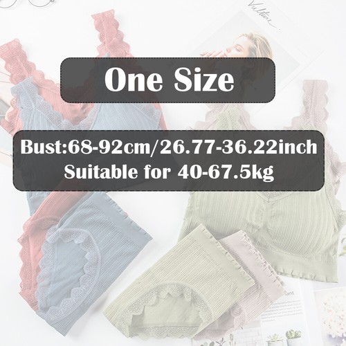 Damen Sexy Gepolstert Bralette Dessous Unterwäsche Set Weibliche Schönheit Rücken Intim  - Bild 2 von 46