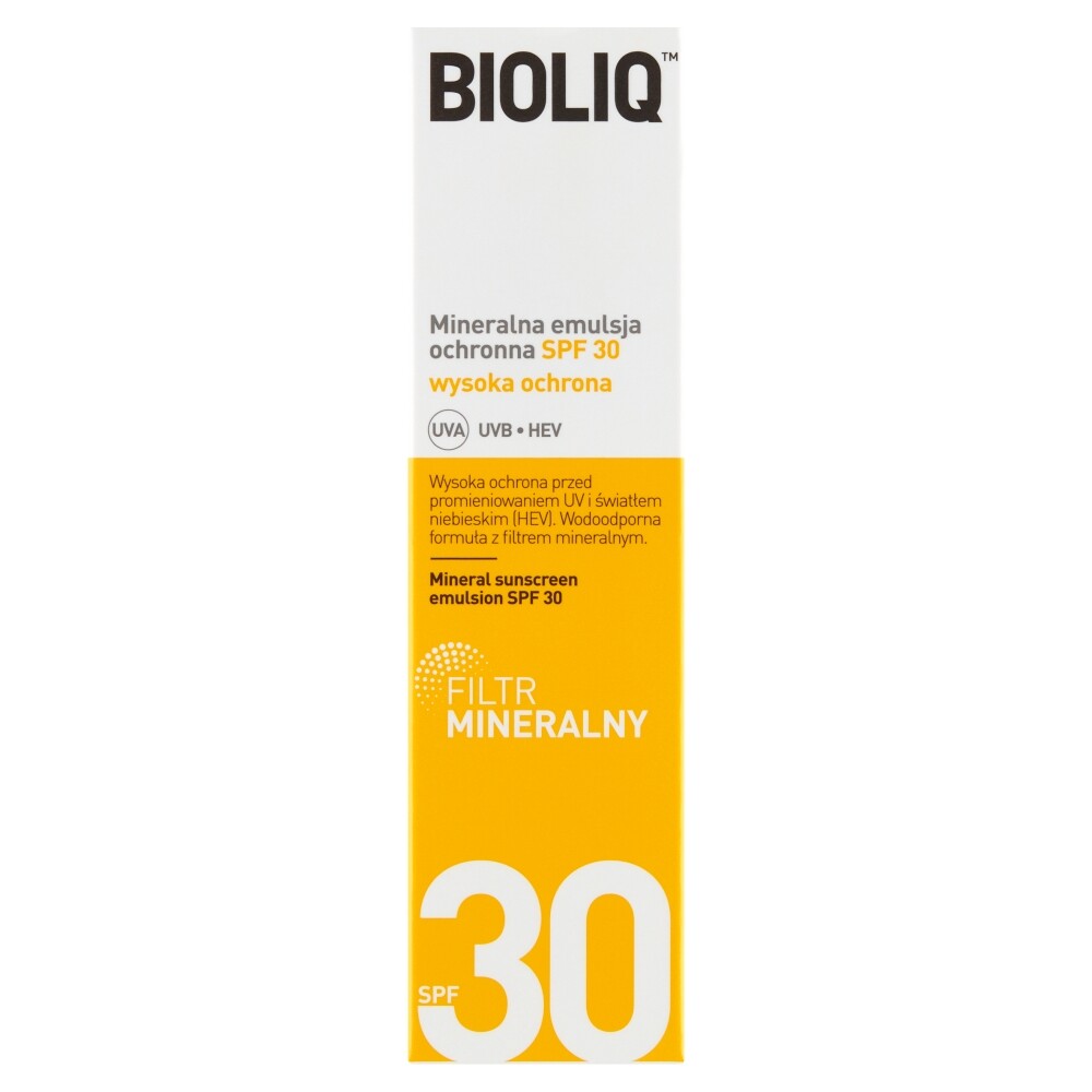 5902802706300 Минеральная эмульсия для лица SPF30 30 мл BIOLIQ 4490₽