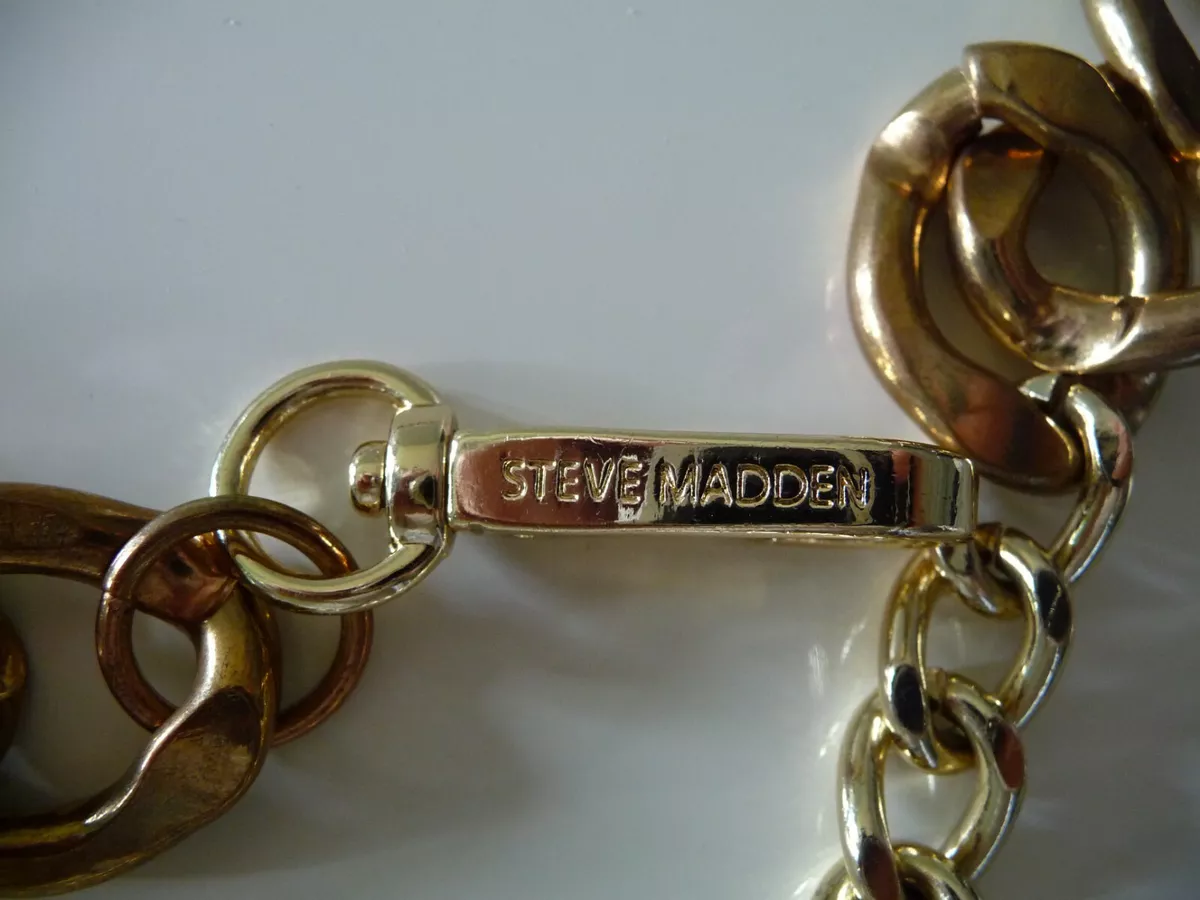 Steve madden chain best sale belt