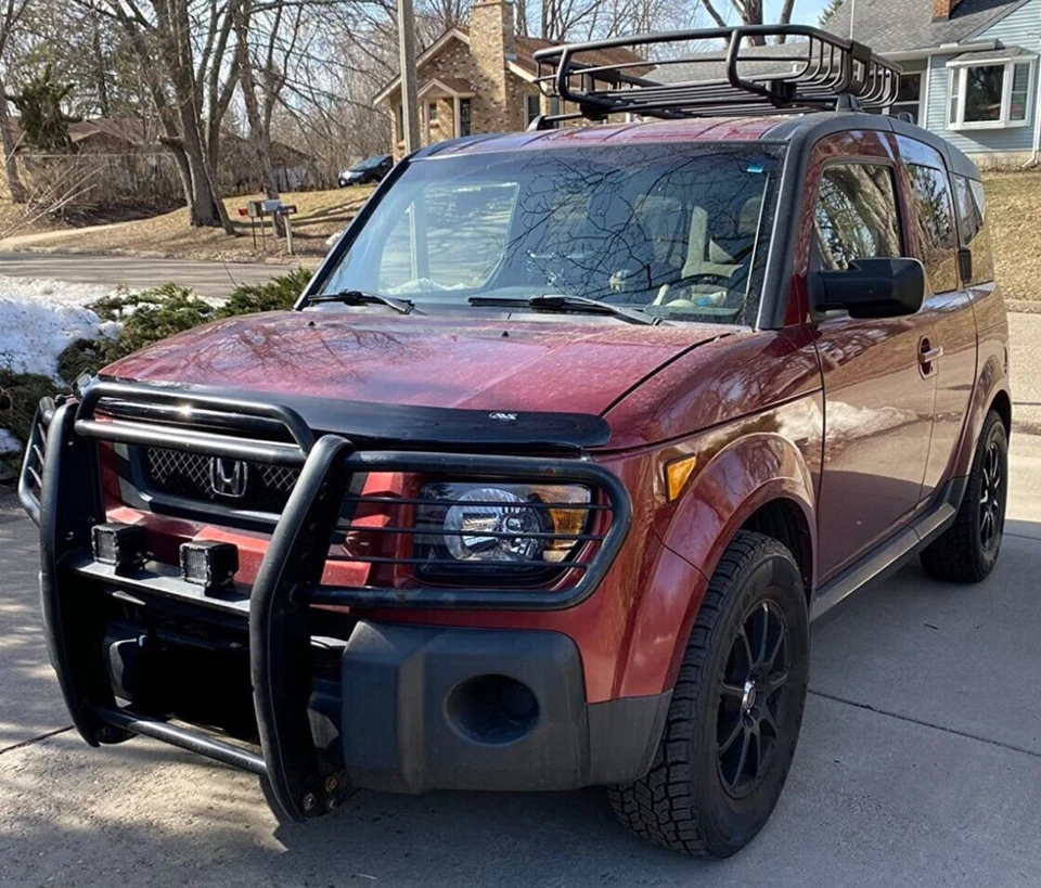 BugFlector II Hood Protector Bug Shield Deflector for 2003-2008 Honda Element - Image 3 of 4