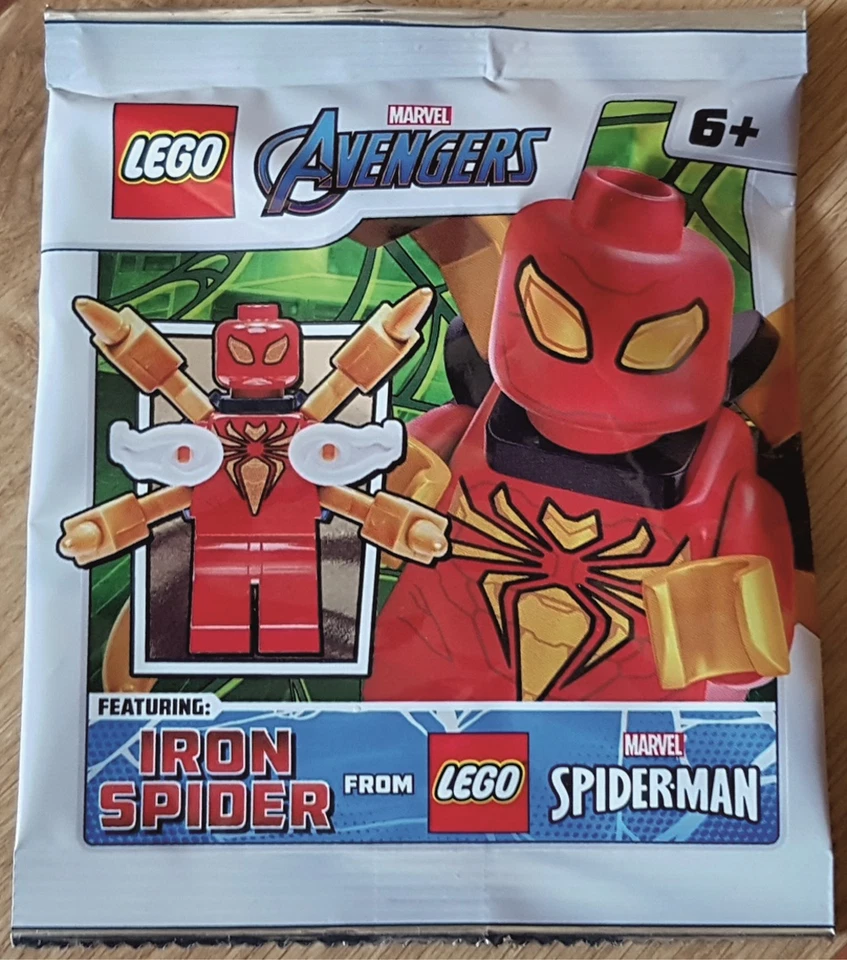 Lego - Marvel Avengers - Iron Spider - Foil Pack - 242108- New & Sealed - sh692