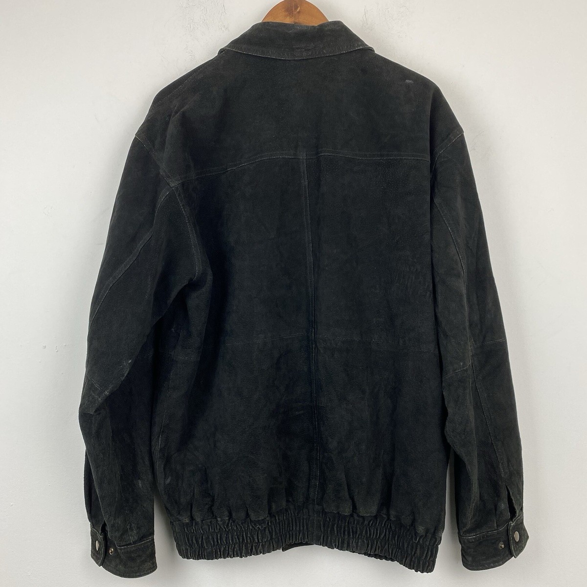 ダ*ー様 美品 マムート ジャケット S ブラック メンズ Maxam Brand size 2X Men's Black Genuine Suede Leather Full