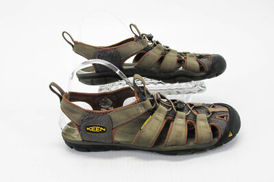 Keen Mens Sandal Shoes Clearwater CNX Size 9.5 Waterproof Sport Pre Owned vq