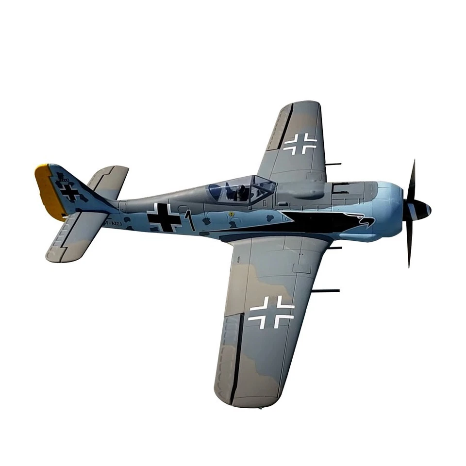 Dynam Focke Wulf FW-190 V3 4S RC Warbird Plane 1.3m w/ Flaps - Image 4 of 4