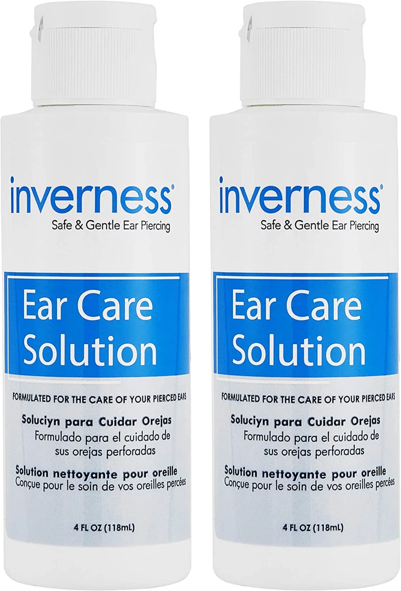 2 pack Inverness Ear Care Solution 4oz each