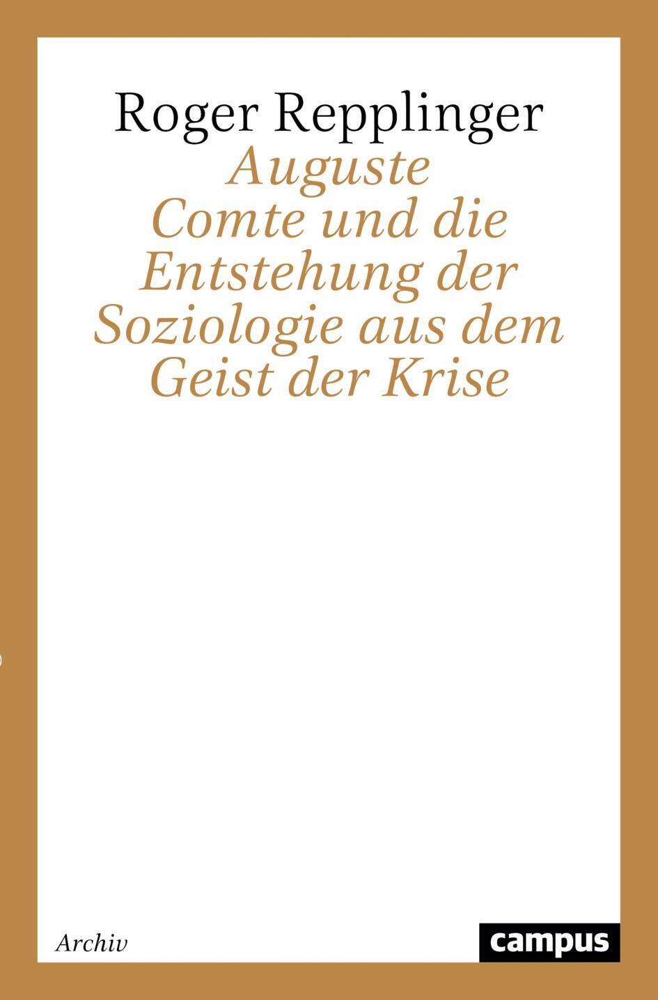 Thumbnail - Auguste Comte Und Die Entstehung Der Soziologie Aus Dem Geist Der