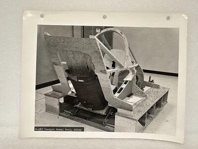 Original Northrop Aircraft N-287 Cockpit Model Project Photo