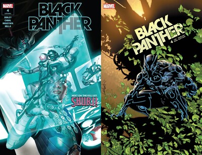 BLACK PANTHER #4 ALEX ROSS & SALVADOR LARROCA VARIANTS SET NM UNREAD STORM SHURI