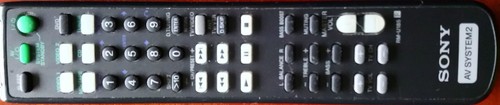 Sony RM-U185, Original AV System2 - Remote Control Unit (Fernbedienung) RMU185 - Afbeelding 5 van 6