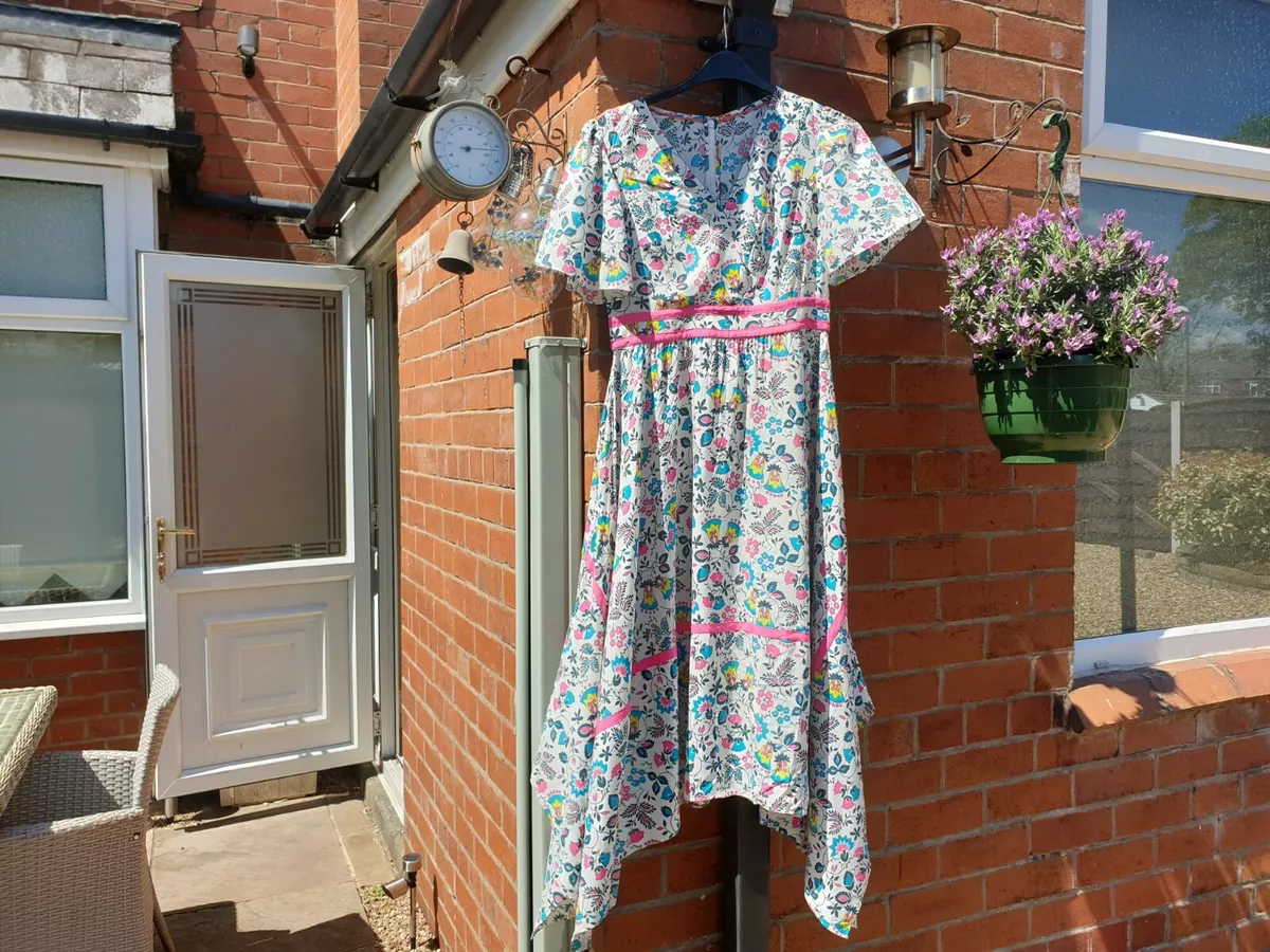 Boden holly hanky hem dress sale