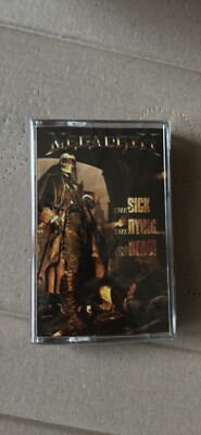 The Sick, The Dying  And The Dead! [Cassette] by Megadeth (US , 2022) Sealed
