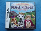 PAWS & CLAWS REGAL RESORT NINTENDO DS 2010 COMPLETE VG FRENCH & ENGLISH MANUAL