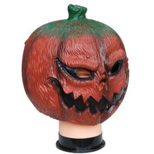 Halloween pumpkin head mask Costume latex head mask