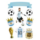 Lionel Messi Leo Messi Essbar Tortenaufleger Torte Geburstag Zuckermasse +NAME