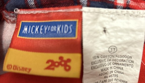 Baloncesto Mickey Mouse vintage de una pieza talla 3t - Imagen 3 de 4
