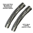 2 Replacement Standard Exhaust Baffle Fits Vance and Hines Big Radius 2 into 2