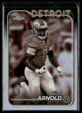 2024 Topps Chrome #228 Terrion Arnold Sepia Refractor