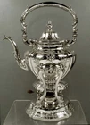 Gorham Sterling Silver Tea Set     1929 HAND DECORATED
