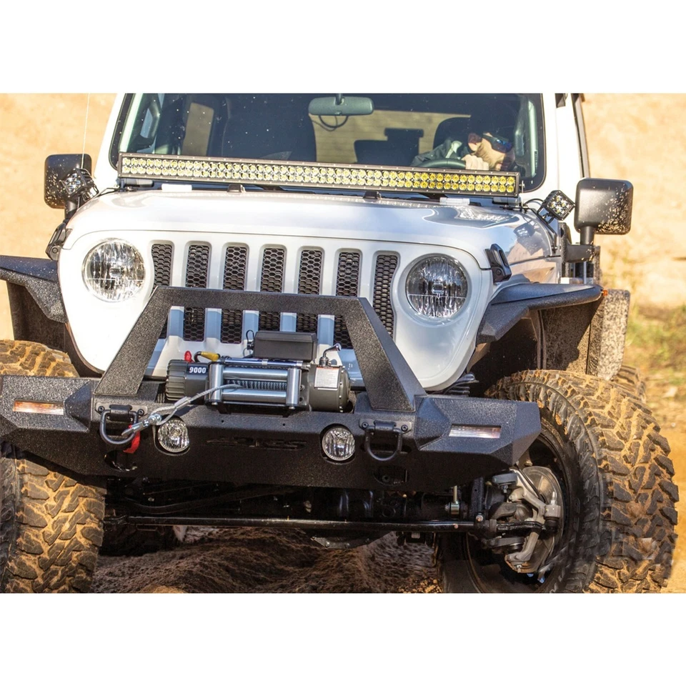 Barra de luz LED 1501306 Aries para Jeep Wrangler Gladiator 2020-2023 Foto 4 de 4