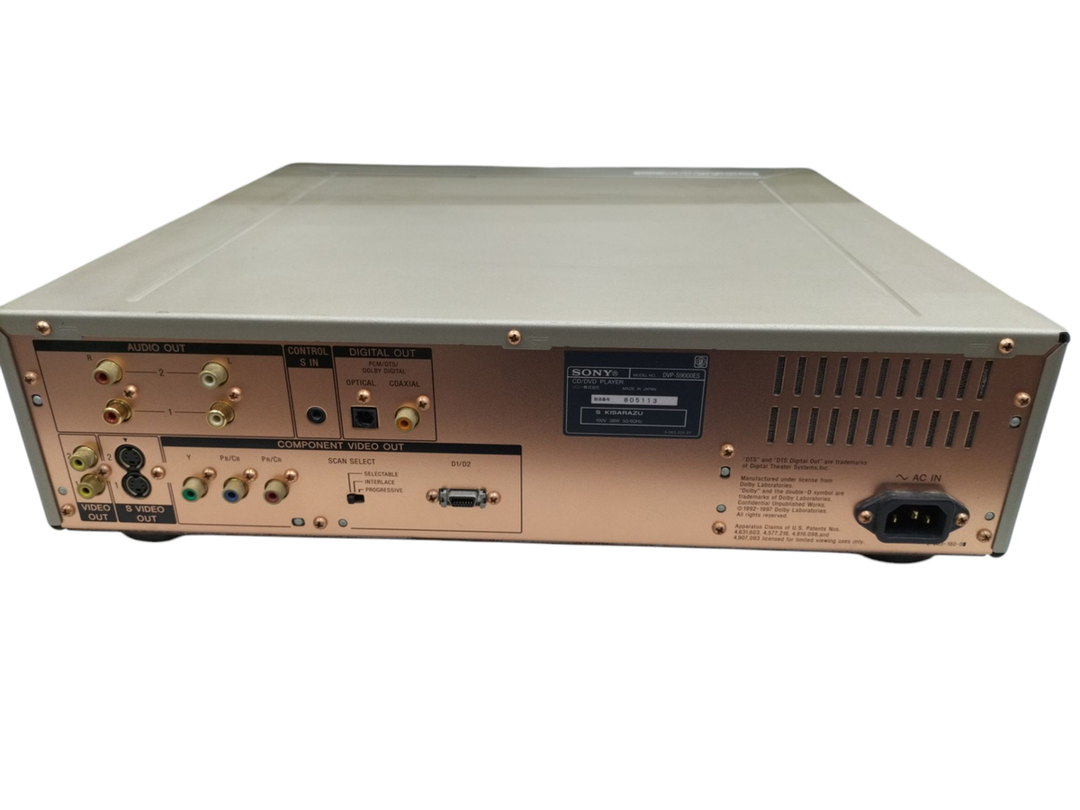 Sony DVP-S9000ES DVD Player for sale online | eBay