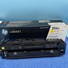 HP 206A LaserJet Original Toner Cartridge Jet Intelligence Yellow W2112A 