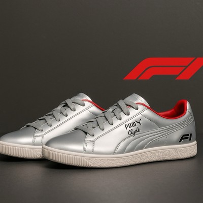 Puma Clyde Formula One Las Vegas, Grand Prix, Special Edition Trainer  size 9